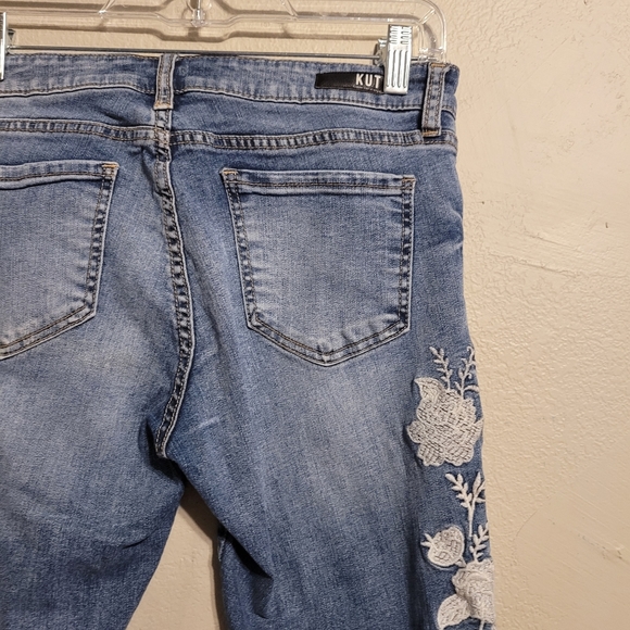 KUT From The Kloth Embroidered Connie Skinny Jean - Picture 7 of 14